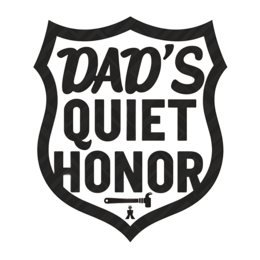 honor dad SVG PNG design with bold lettering