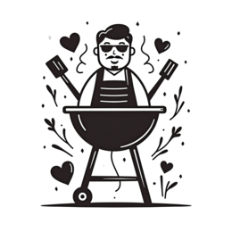 grilling celebration SVG PNG design