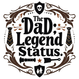 fathersday dadlegendstatus shirt SVG PNG design with bold lettering