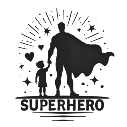 superhero bond SVG PNG design with bold lettering