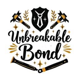 unbreakable bond SVG PNG design with bold lettering
