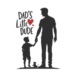 dad son relationship SVG PNG design with bold lettering