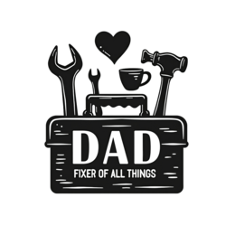 father'sday tools love SVG PNG design with bold lettering