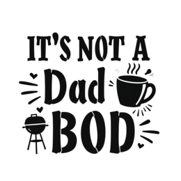 quotes dad bod shirt SVG PNG design with bold lettering
