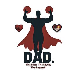 mythlegend SVG PNG design with bold lettering, an uplifting message