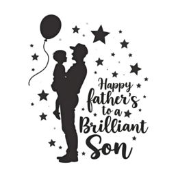 fathers day son SVG PNG design