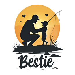 fishing friendship sunset SVG PNG design
