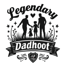 father dadhoots SVG PNG design with bold lettering