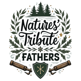 nature fathers SVG PNG design with bold lettering