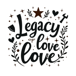 quotes legacy SVG PNG design with bold lettering, an uplifting message
