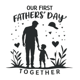 fathersday first moments SVG PNG design