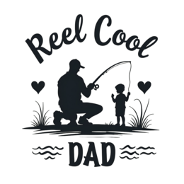 reel cool dad shirt SVG PNG design