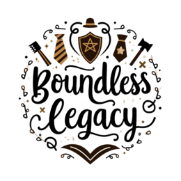 quote boundlesslegacy SVG PNG design with bold lettering