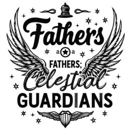 fathers day celestial guardians shirt SVG PNG design with bold lettering
