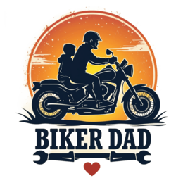 biker dad motorcycle shirt SVG PNG design with bold lettering