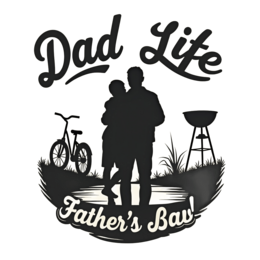 father's day dad life shirt SVG PNG design with an uplifting message
