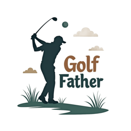 golf father SVG PNG design with bold lettering