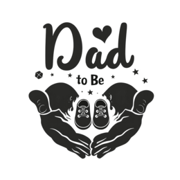 fathersday dadtobe shirt SVG PNG design with bold lettering