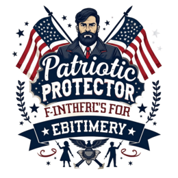 patriotic SVG PNG design with bold lettering