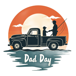 fishing family sunset SVG PNG design with clean design elements