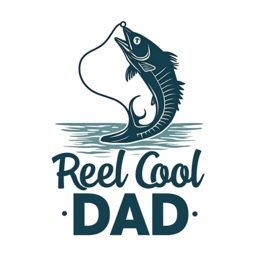 dad reel cool shirt SVG PNG design with bold lettering
