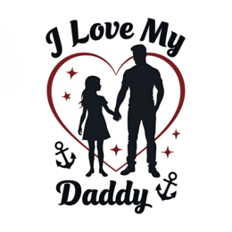 love family daddy SVG PNG design with bold lettering