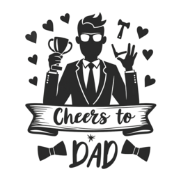 day celebration tribute SVG PNG design with bold lettering