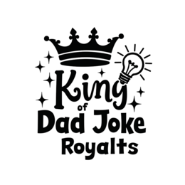 dad jokes quote SVG PNG design with bold lettering