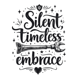 quotes silence timeless SVG PNG design with hand-drawn style