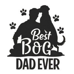 best bog dad ever shirt SVG PNG design with bold lettering