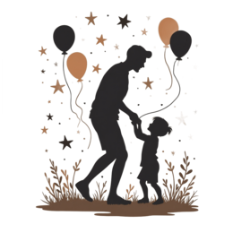 balloons dancing SVG PNG design