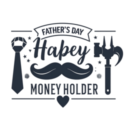 father's day gift tooltie mustache SVG PNG design with bold lettering