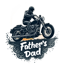 dad motorcycle shirt SVG PNG design with bold lettering