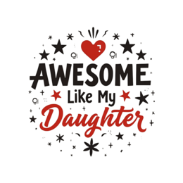 quotes daughter SVG PNG design with bold lettering, an uplifting message