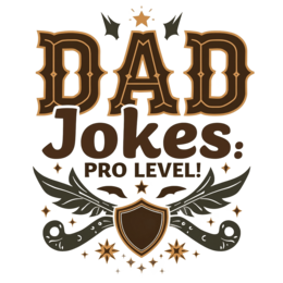 quotes dad jokes SVG PNG design with bold lettering