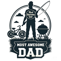 day dad grilling bike shirt SVG PNG design with bold lettering