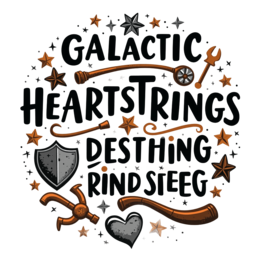 galactic graphics SVG PNG design with bold lettering