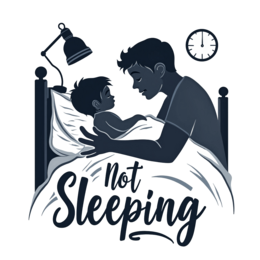 father son bedtime SVG PNG design with clean design elements