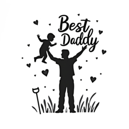 best daddy love shirt SVG PNG design
