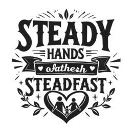 quotes hands SVG PNG design with bold lettering