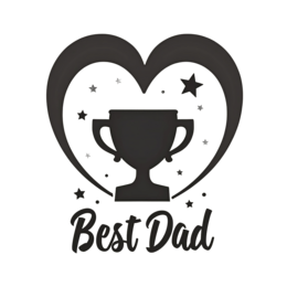 day best dad award SVG PNG design with bold lettering