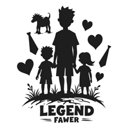family symbols SVG PNG design with bold lettering