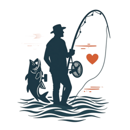 fisherman fish SVG PNG design