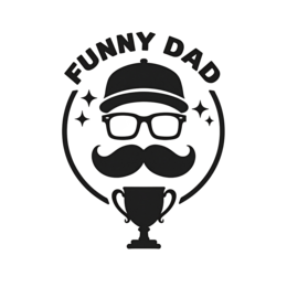 day funny dad trophy shirt SVG PNG design with bold lettering