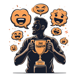 joke award SVG PNG design with clean design elements