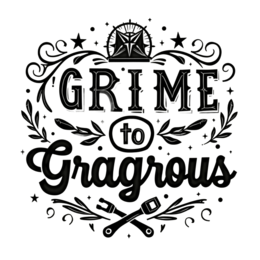 grime graphics SVG PNG design with bold lettering