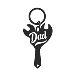 dad keychain tool SVG PNG design