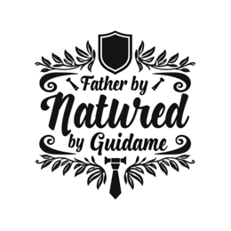 father natured guidame SVG PNG design with bold lettering