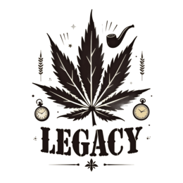 legacy leaf pipe SVG PNG design with hand-drawn style, bold lettering