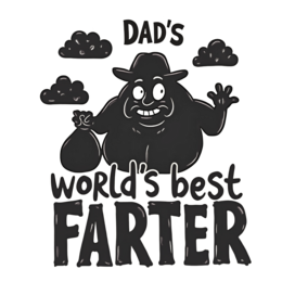 dad farter shirt SVG PNG design with bold lettering